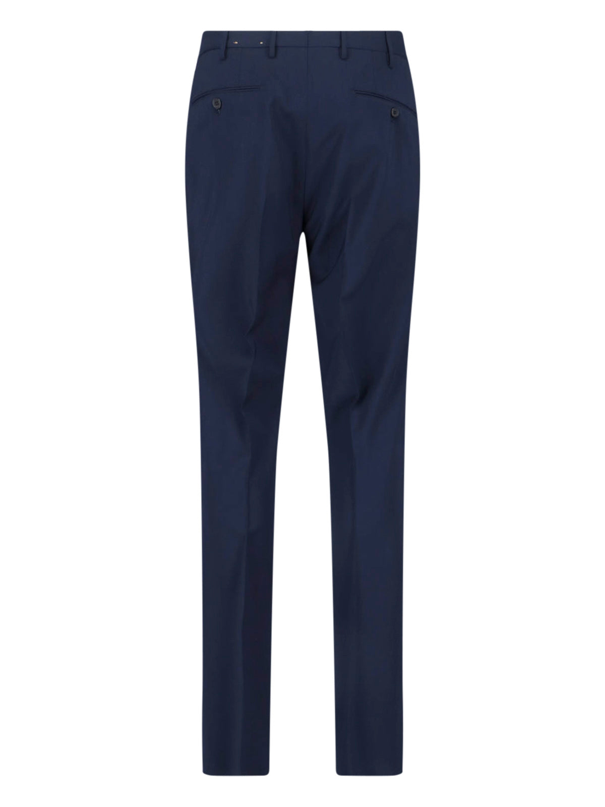 Virgin Wool Trousers – Navy
