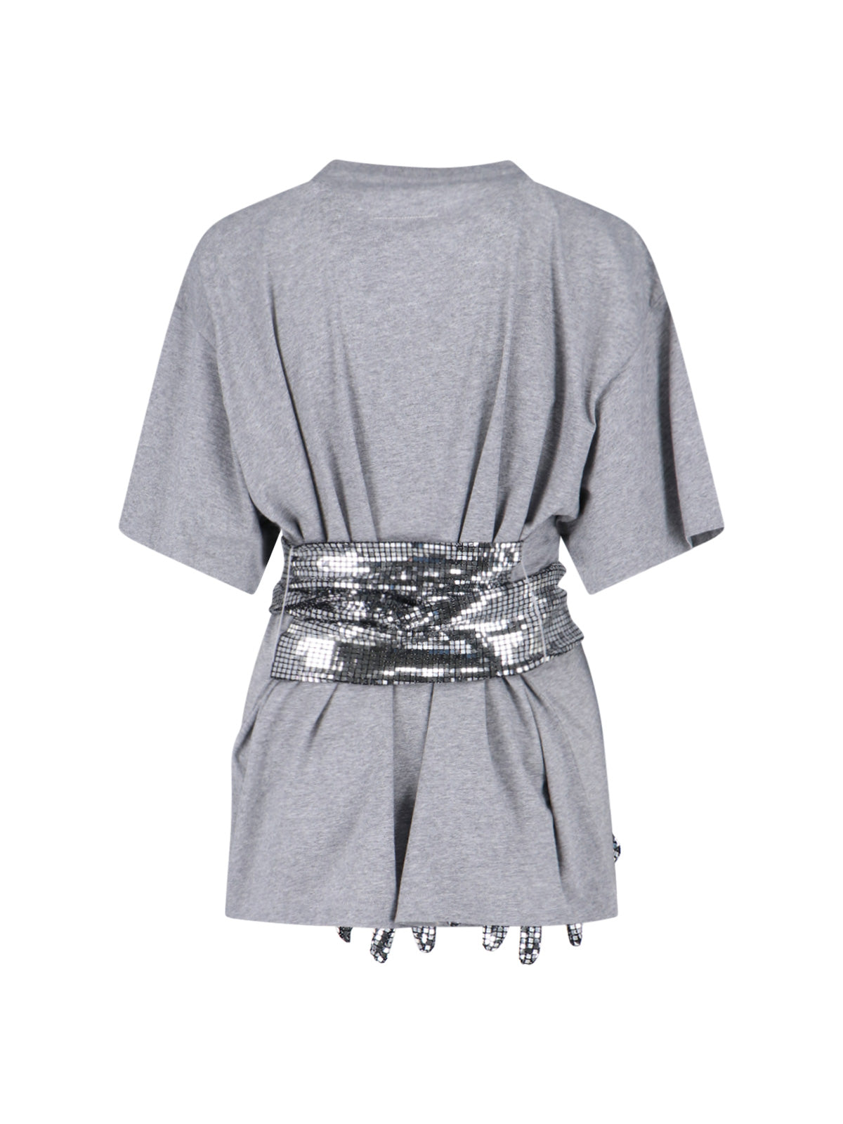 Numeric Tag Gloves T-Shirt – Grey