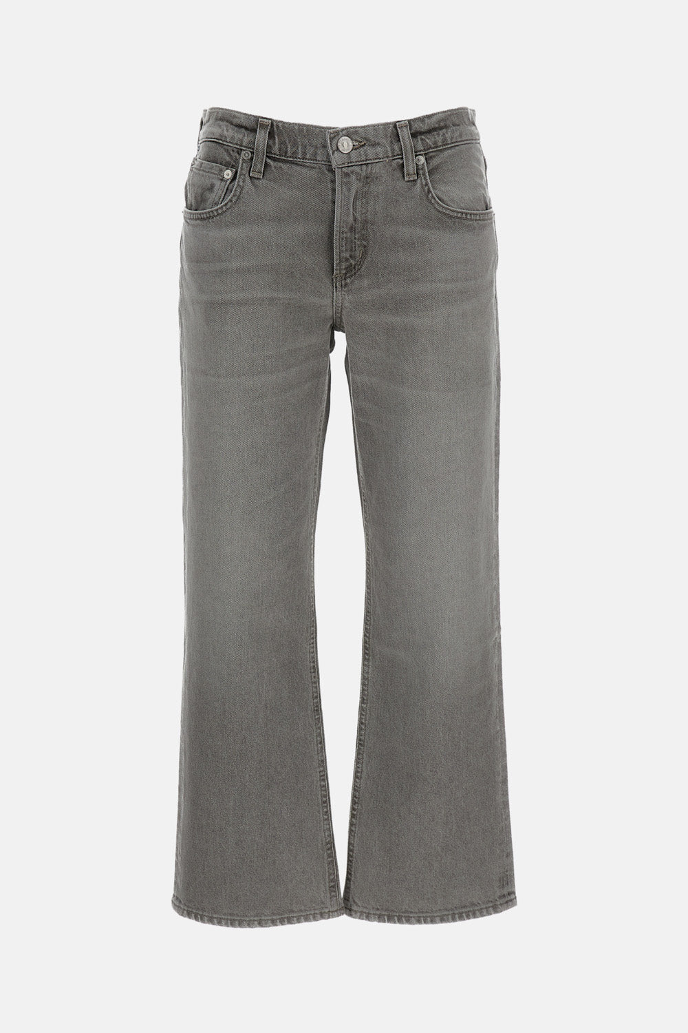 Faye Vintage Straight Quartz Grey Jeans