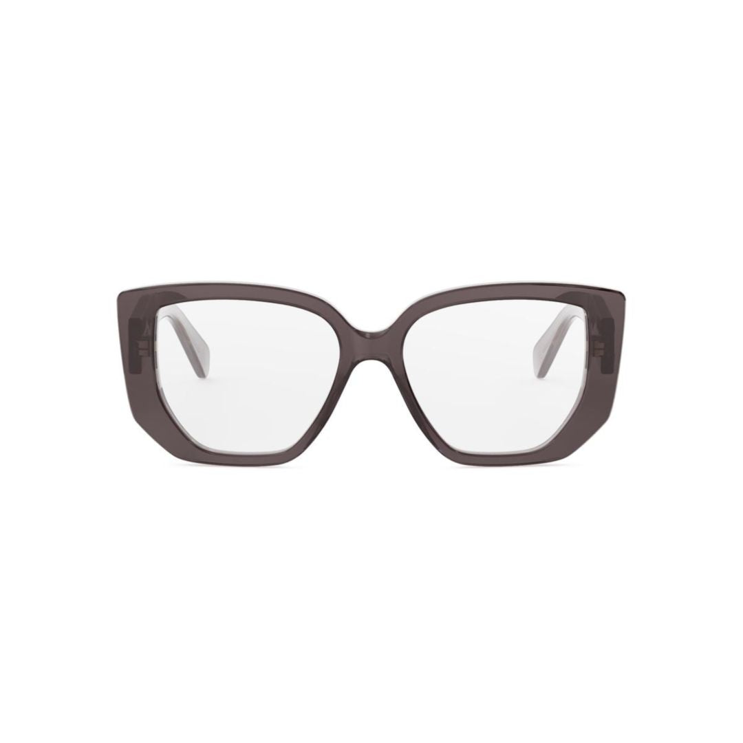 Cl50146i Oversized Square Frame Acetate Sunglasses