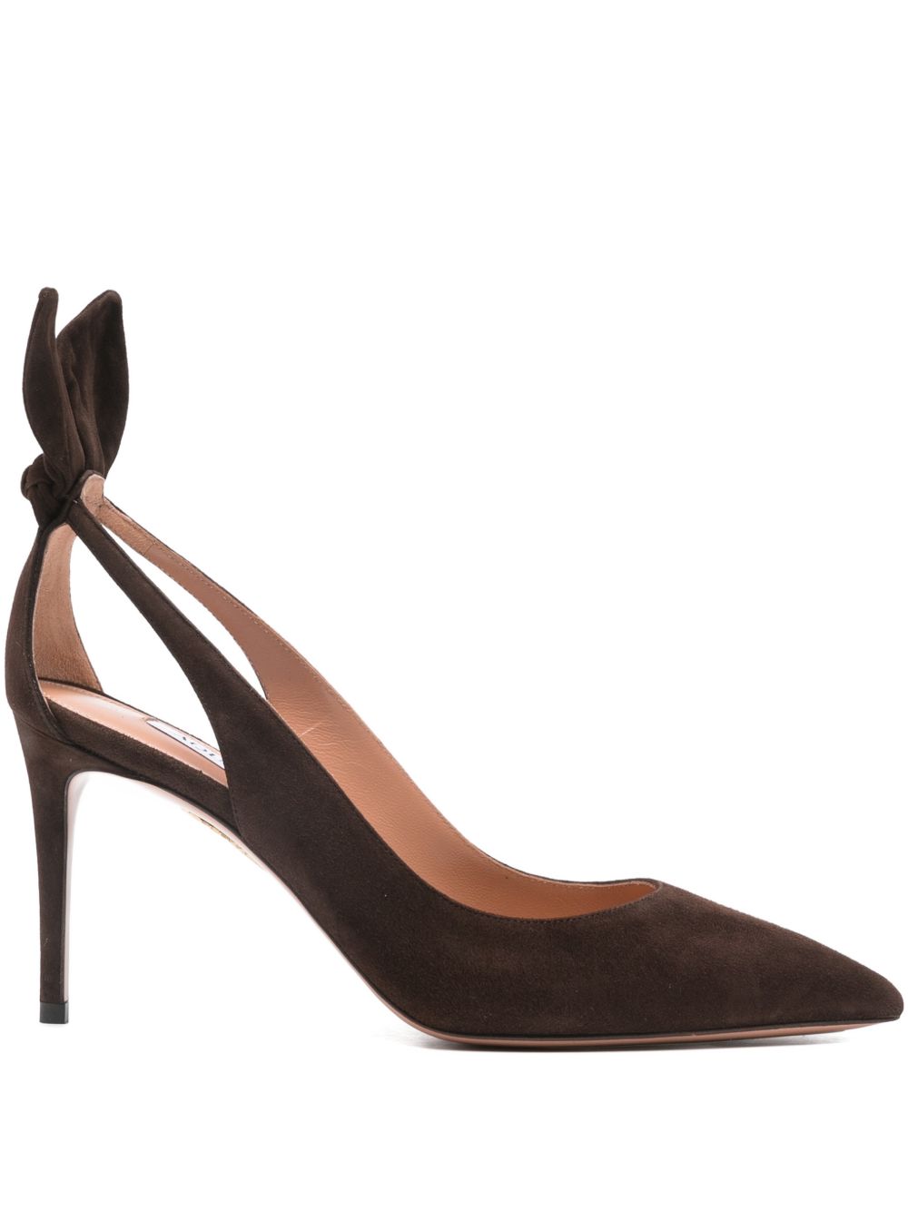 Pointed-Toe Pump With Cutout Design