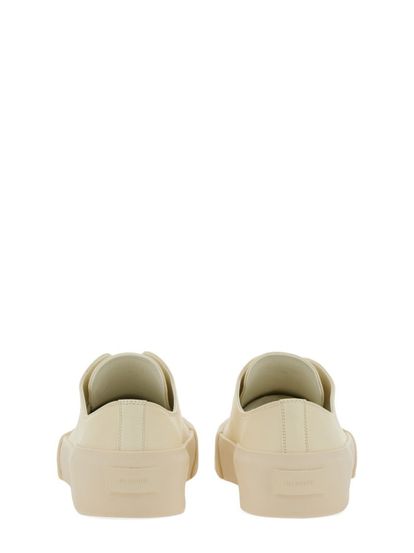 Smooth Leather Low Sneakers