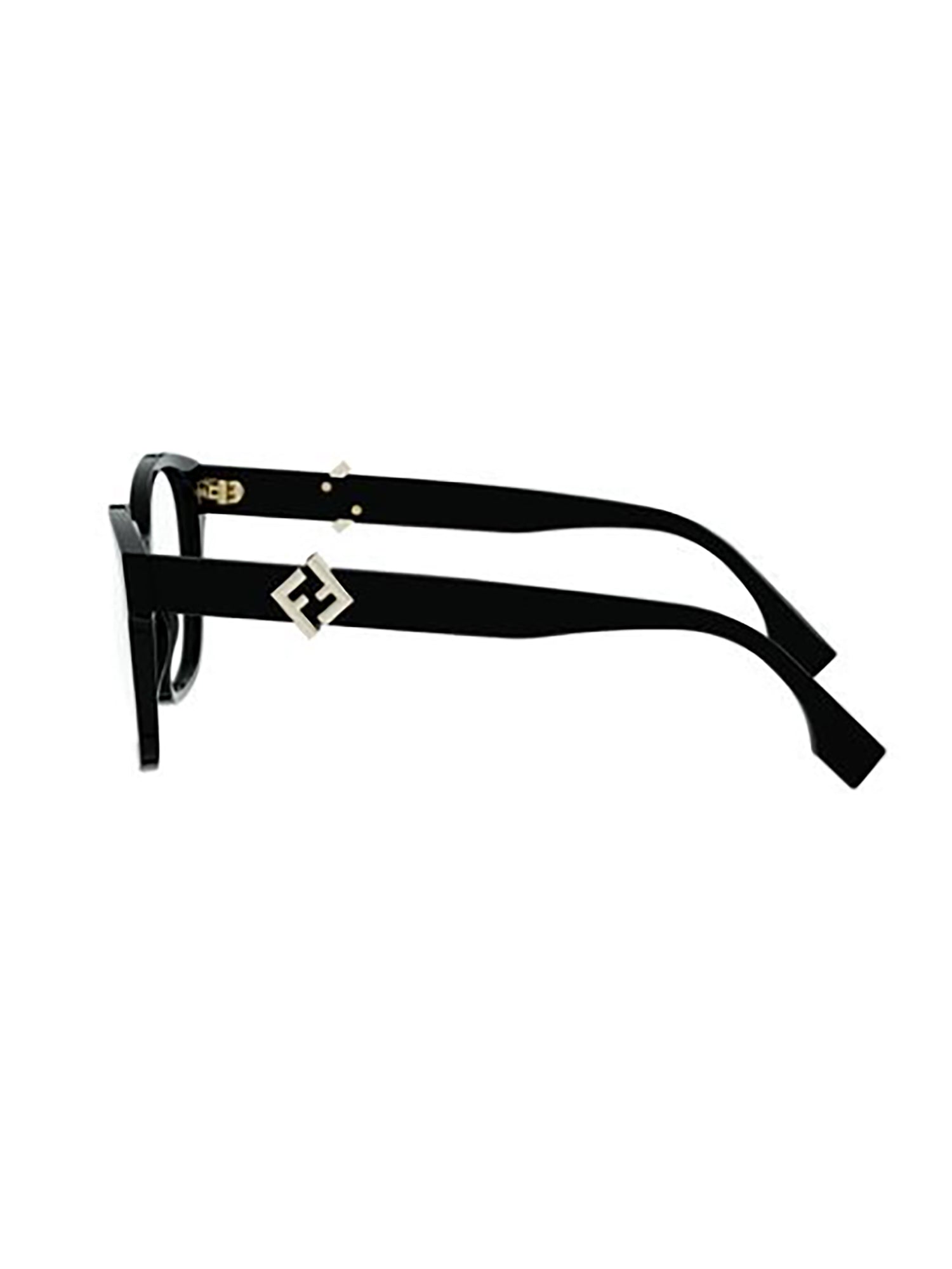 Rectangular Optical Frames with Metallic Logo Detail
