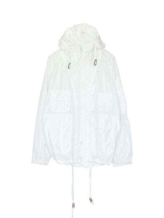 Minimalist Hooded Jacket with Multiple Pockets