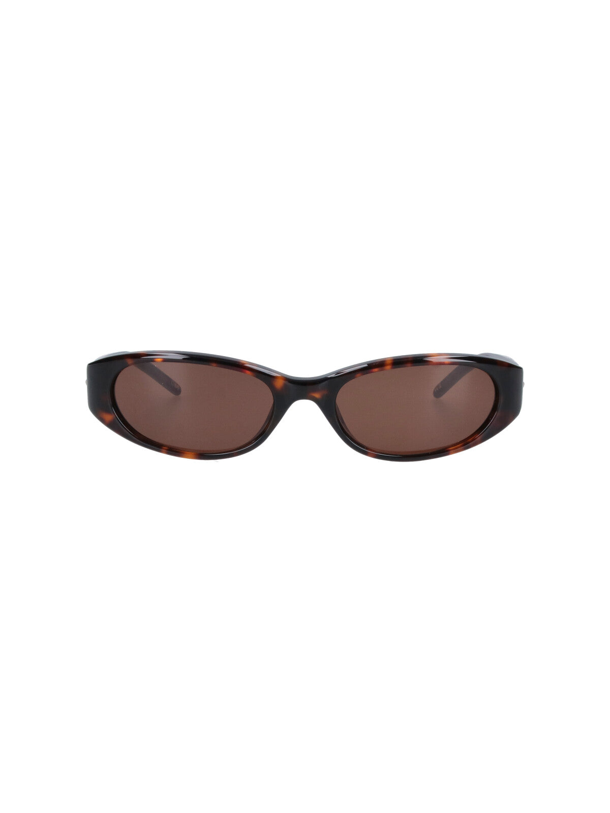 Brown Dele Tortoiseshell Oval Polarized Sunglasses