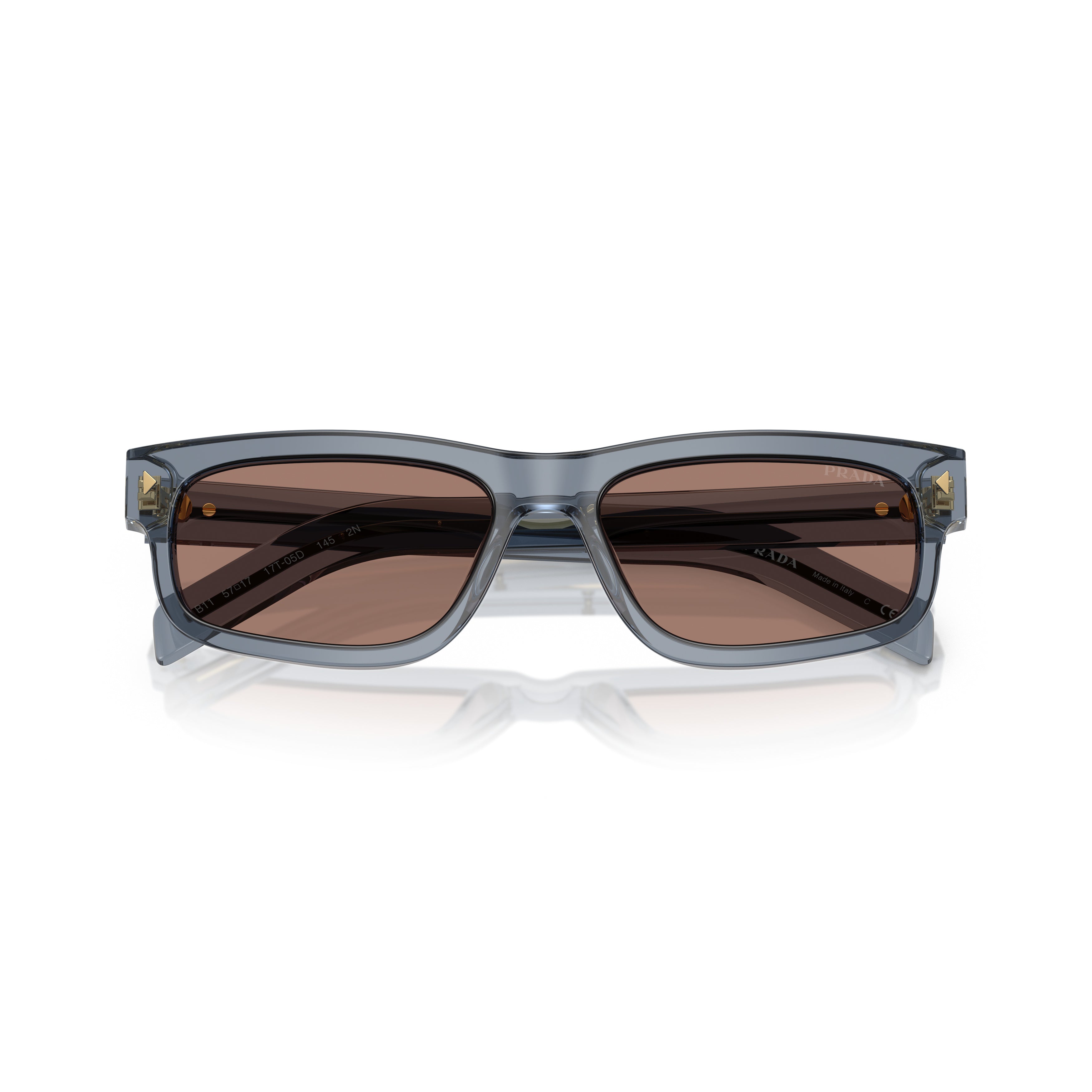 0pr B11s Rectangular Translucent Acetate Sunglasses