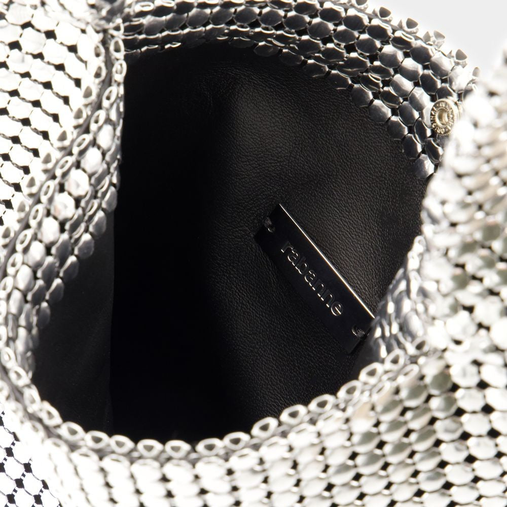 Medium Silver Pixel Shoulder Bag - Aluminium - Silver