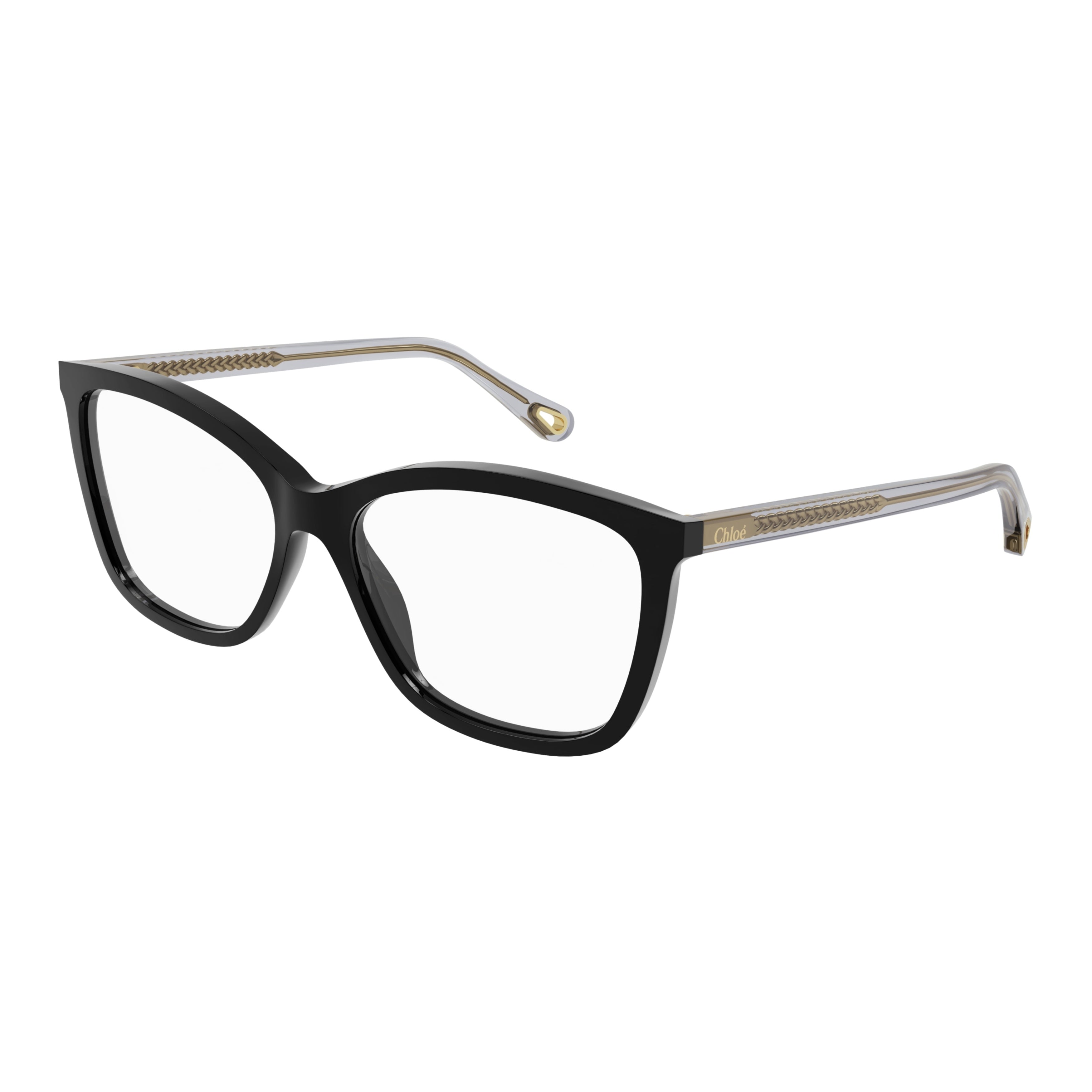Ch0118o Bold Rectangular Frame Eyeglasses