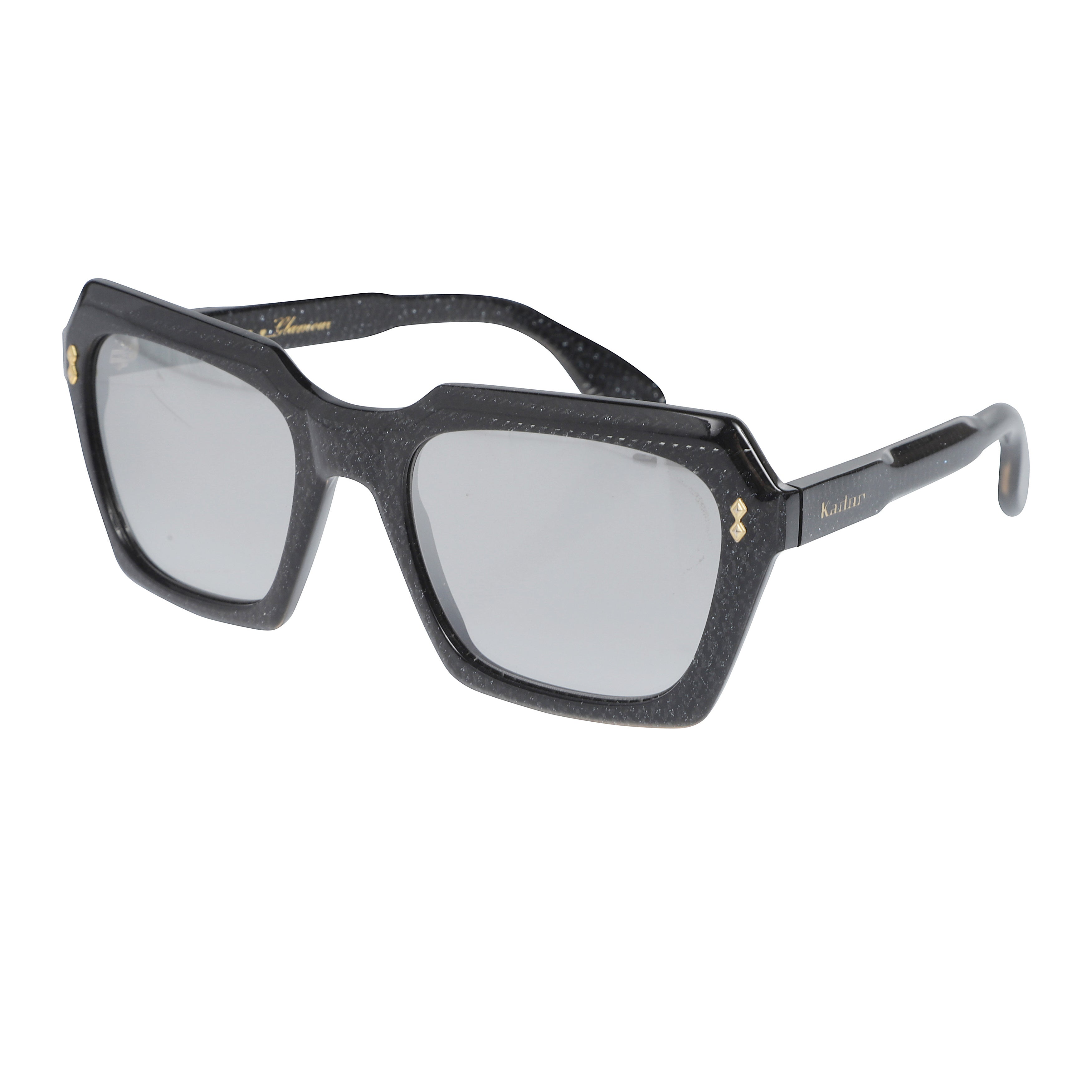 Klara Glamour Bold Oversized Square Frame Sunglasses