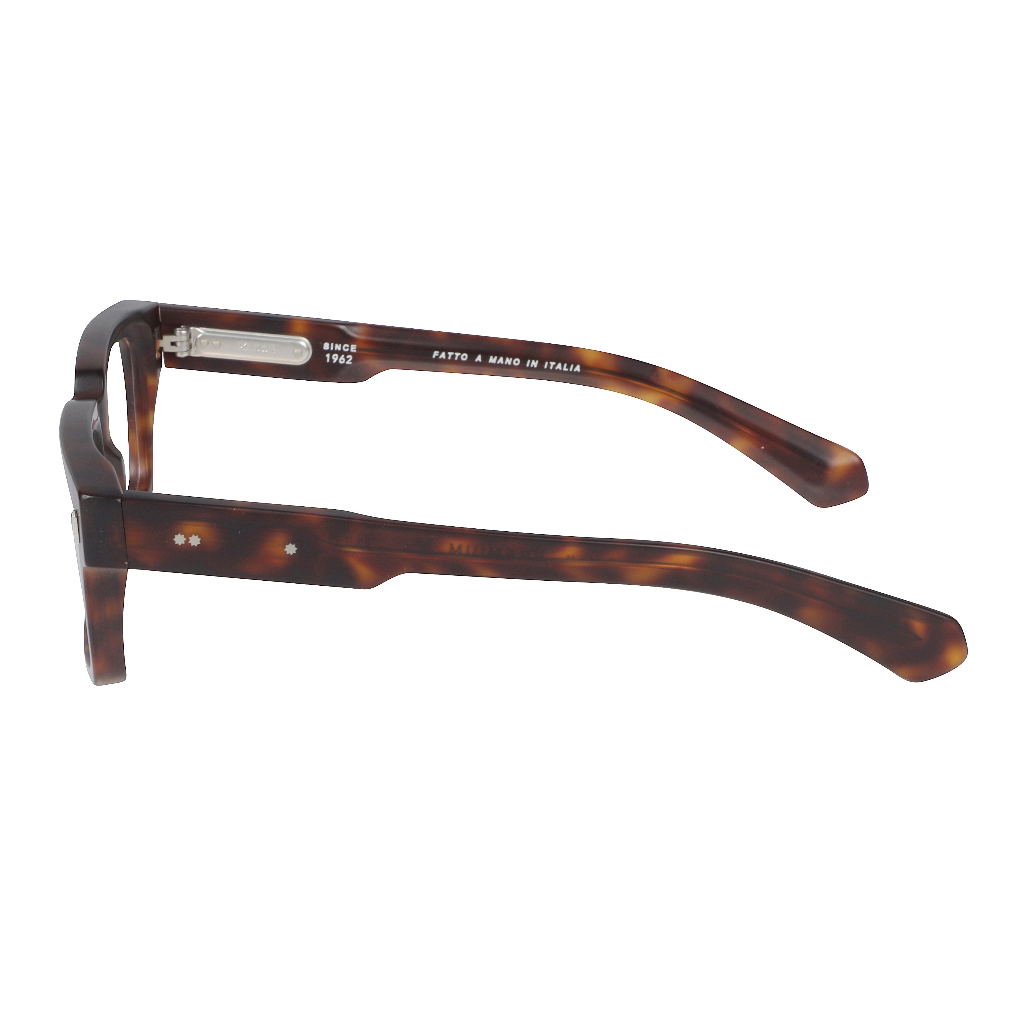 Premium 2 Tortoiseshell Rectangular Frame Eyeglasses with Metallic Accents