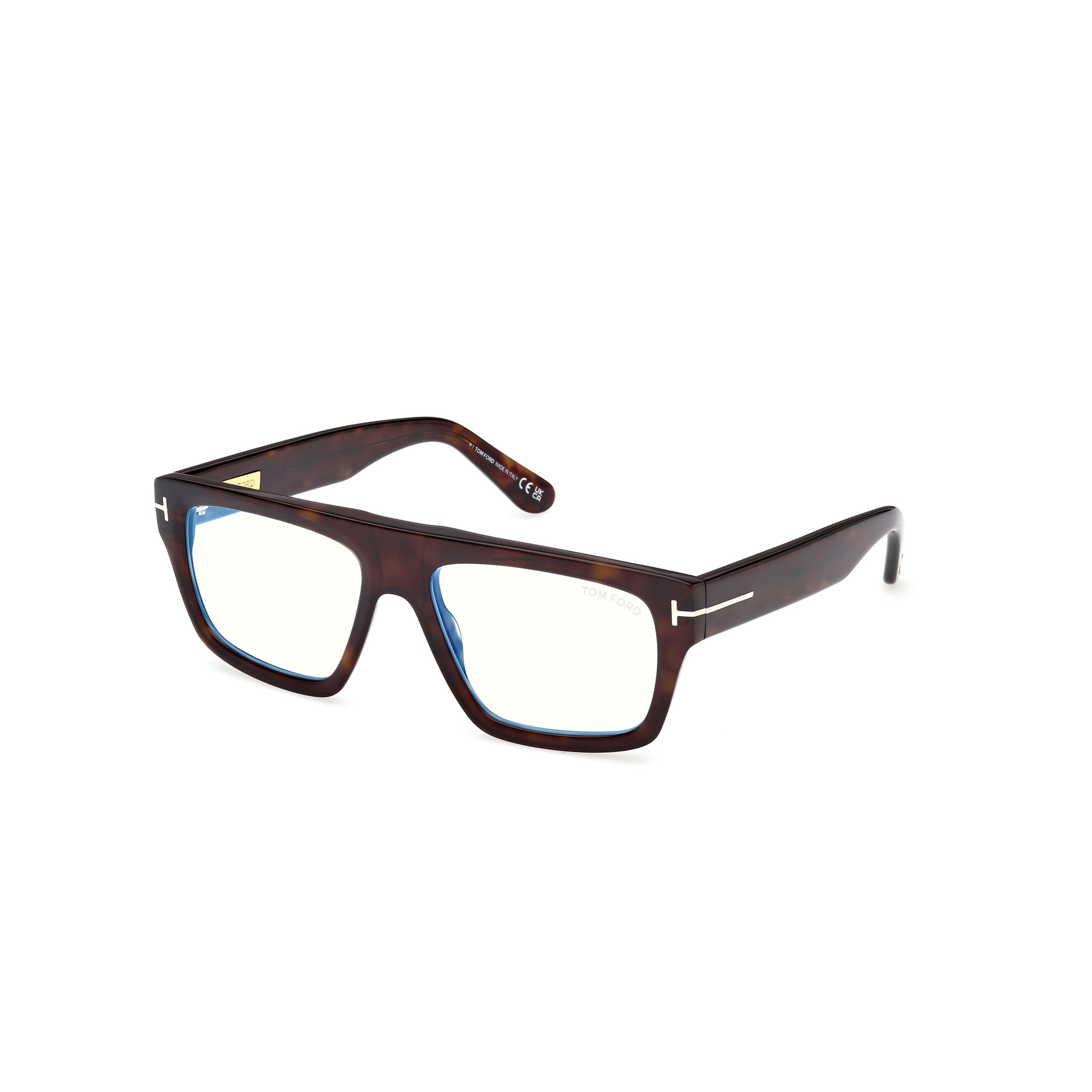 Ft6084-B Oversized Square Frame Acetate Eyeglasses