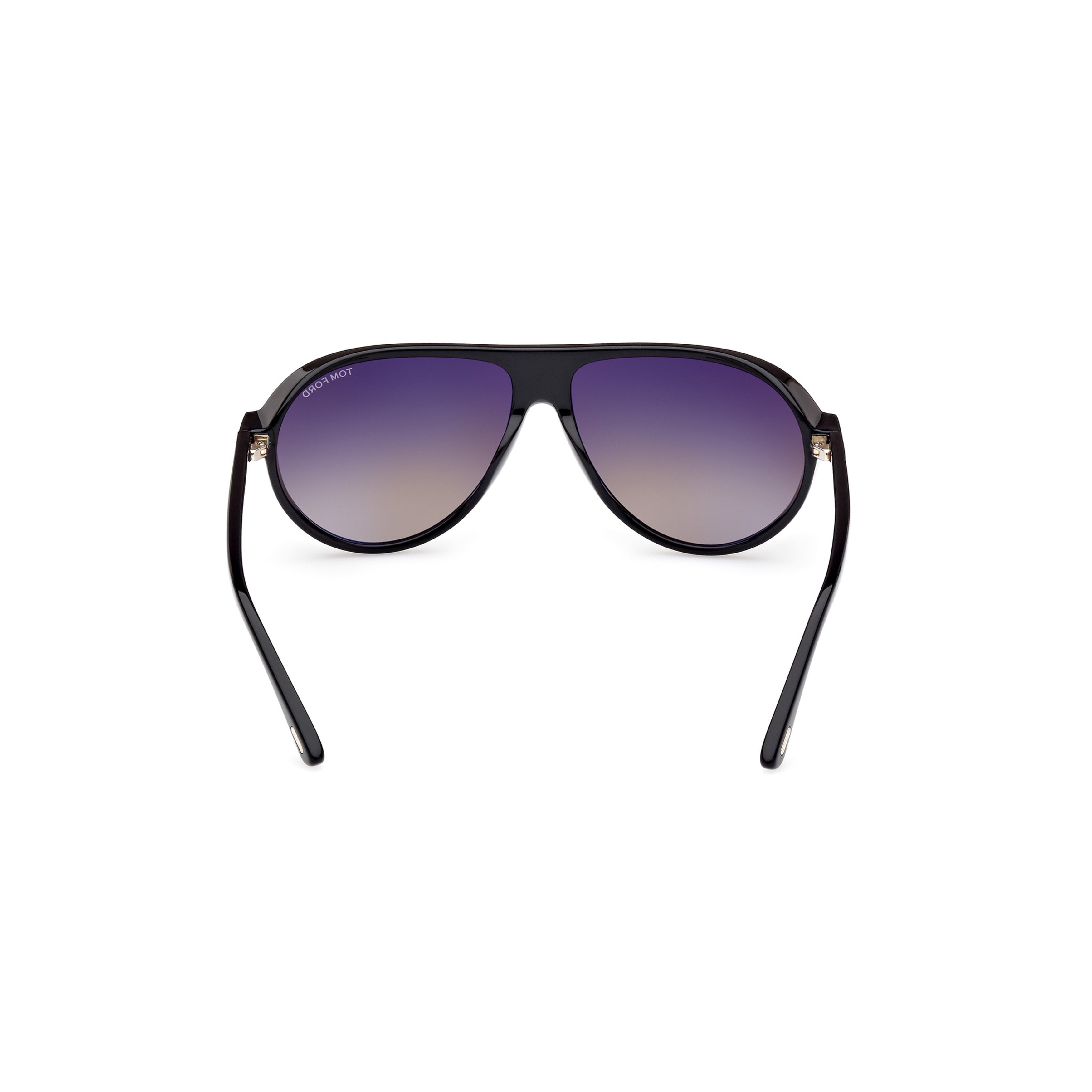 Aviator-Style Sunglasses with Gradient Lenses