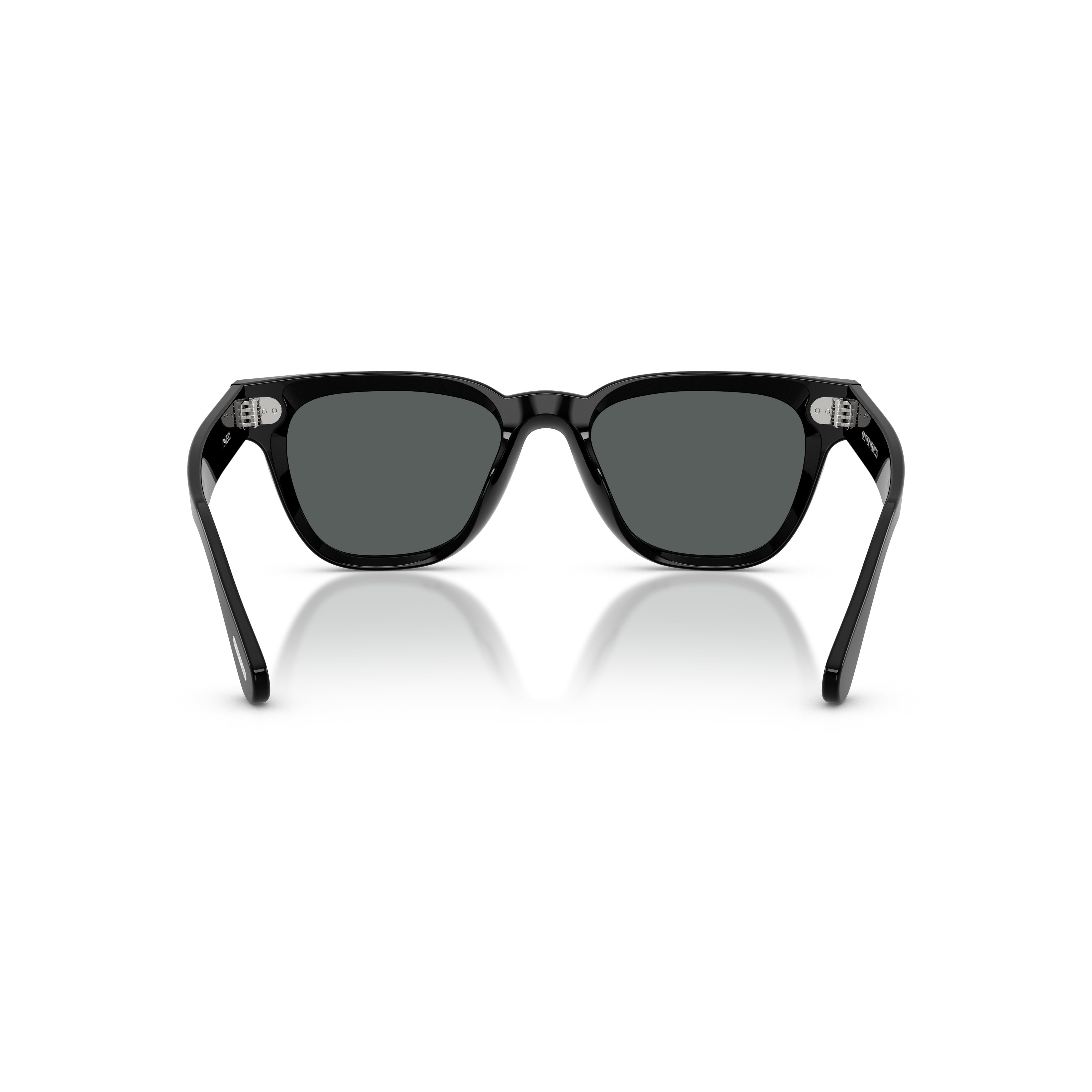 0ov5601su Rectangular Frame Sunglasses with Glossy Acetate Finish