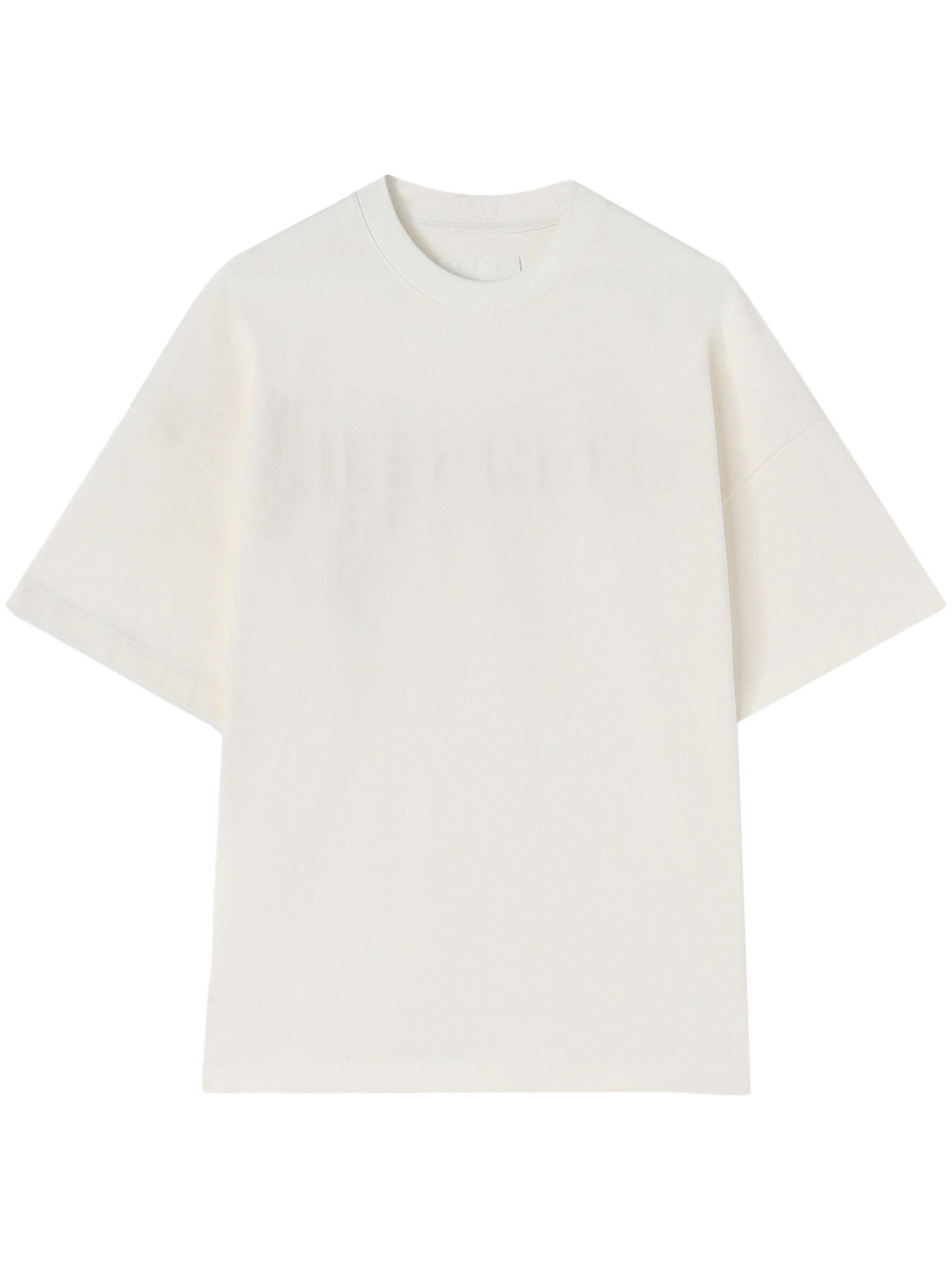 White Oversized Cotton Jersey T-Shirt