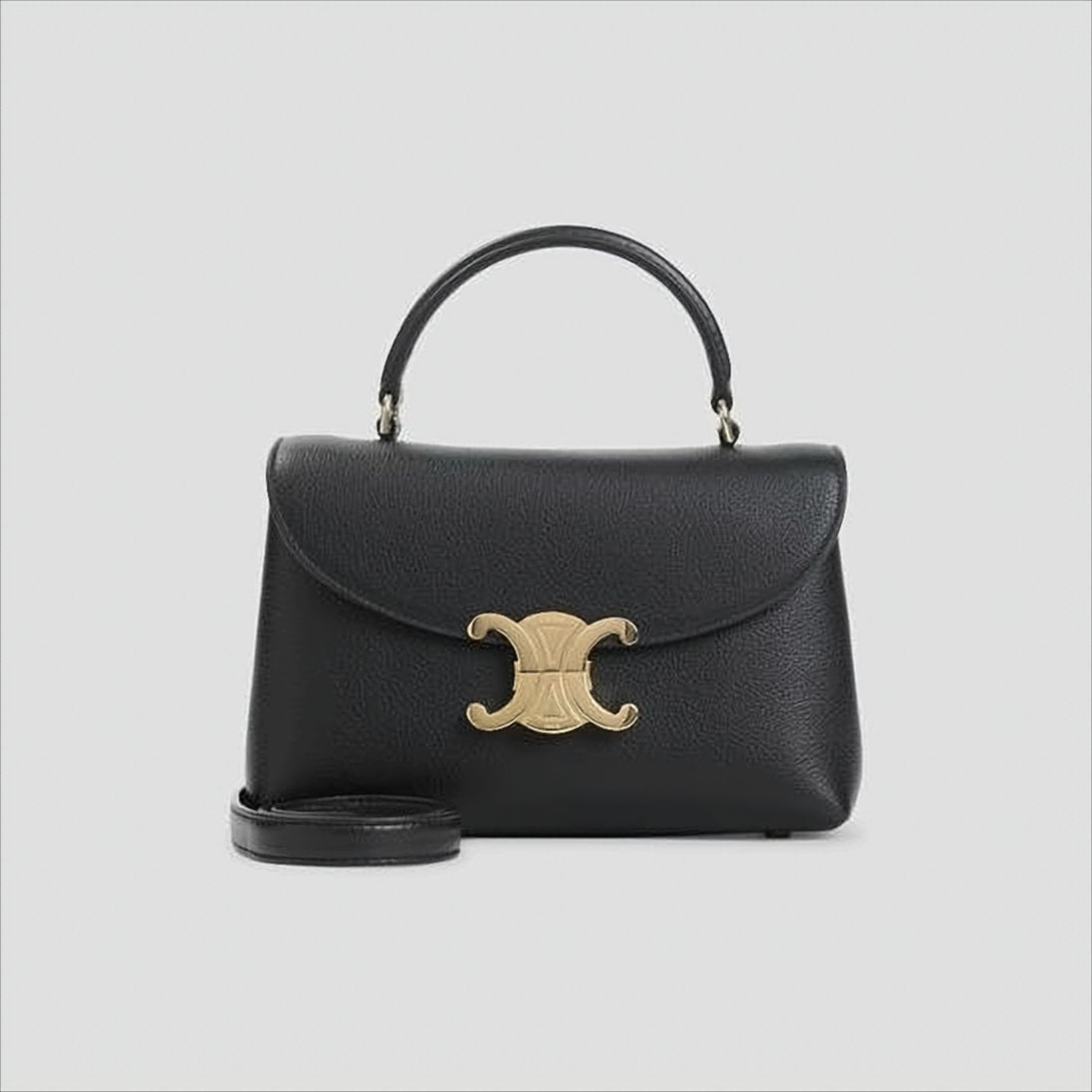 Textured Calf Leather Tote Bag