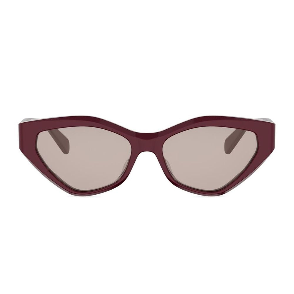 Triomphe Acetate Cat-Eye Sunglasses With Triomphe Logo