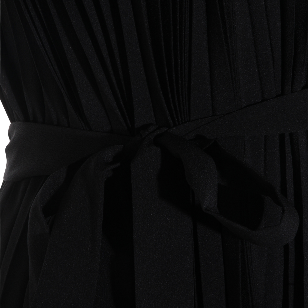 Fitted Midi Dress with Modest Neckline