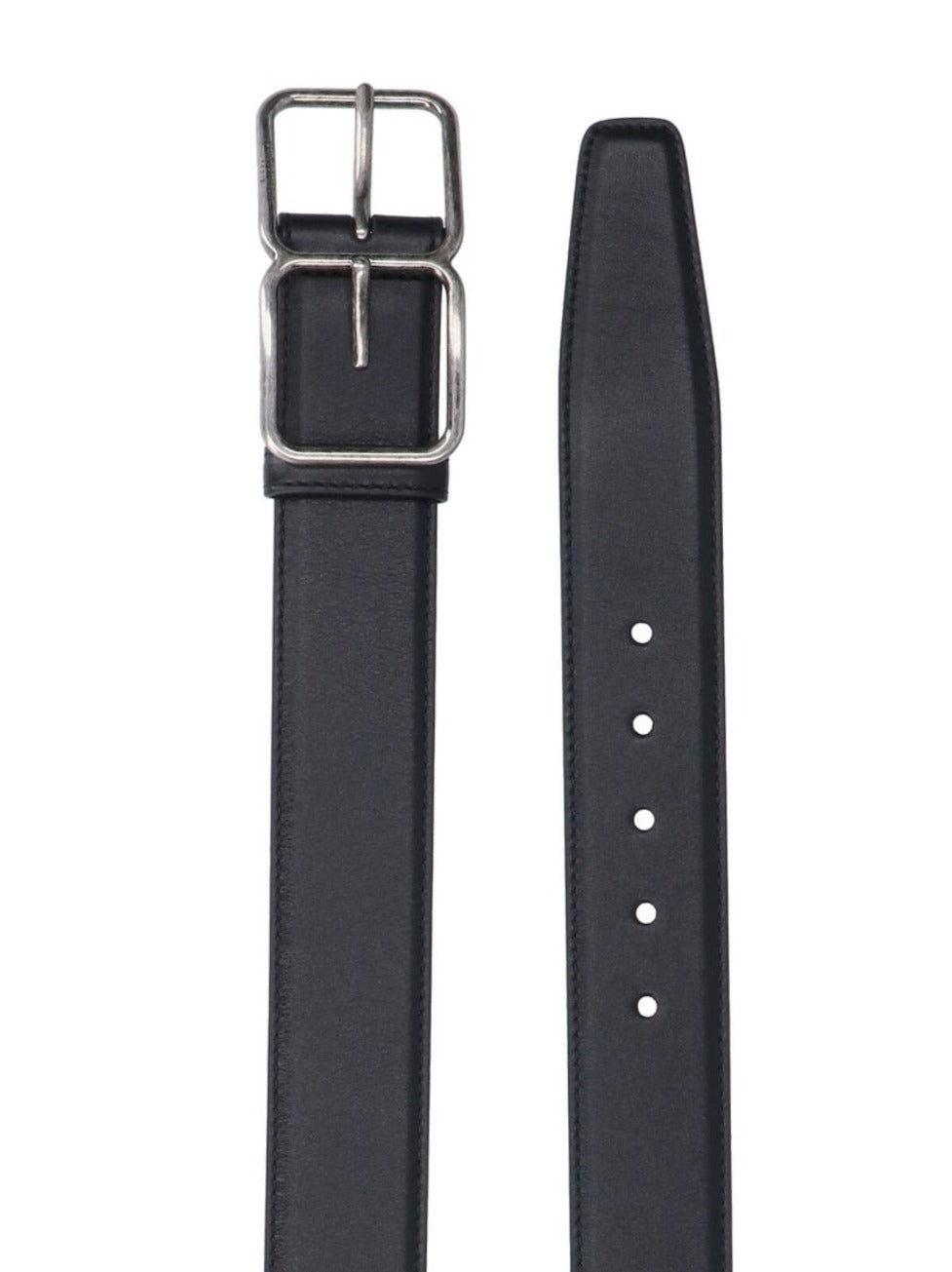 Double Buckle Belt – Black