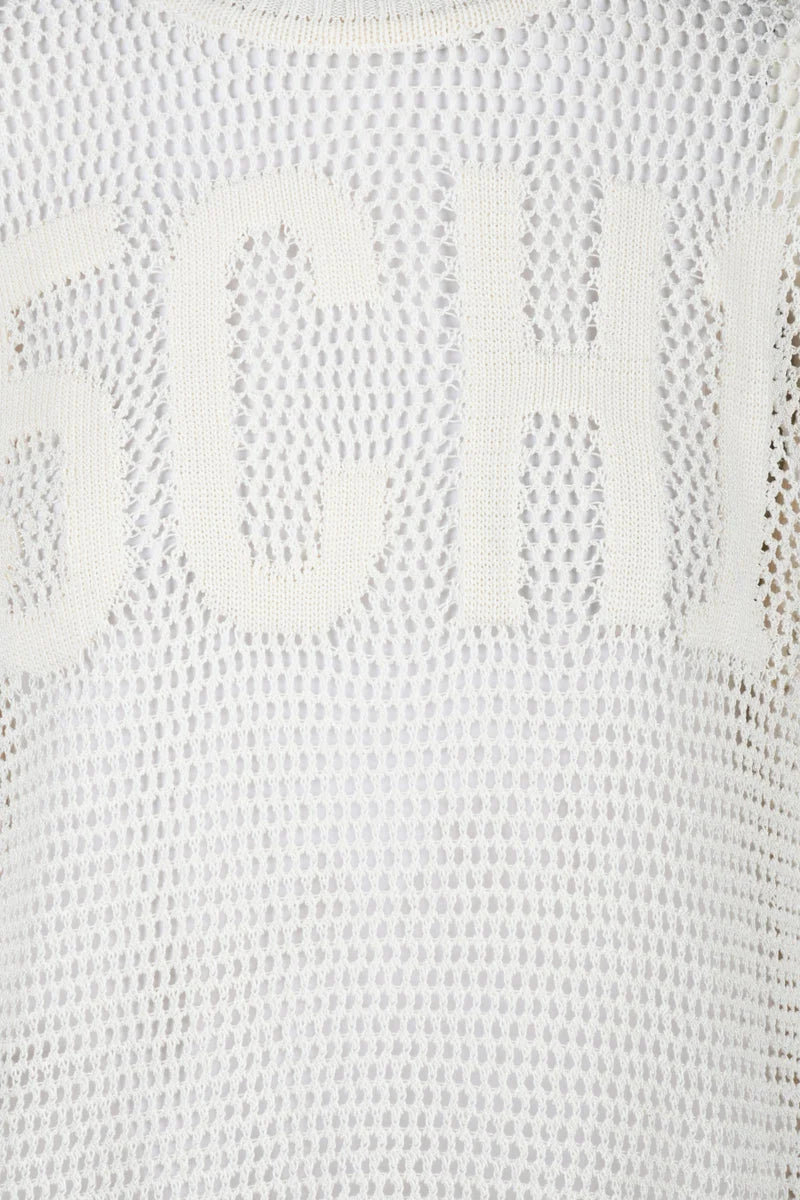 Tricot Knit - White