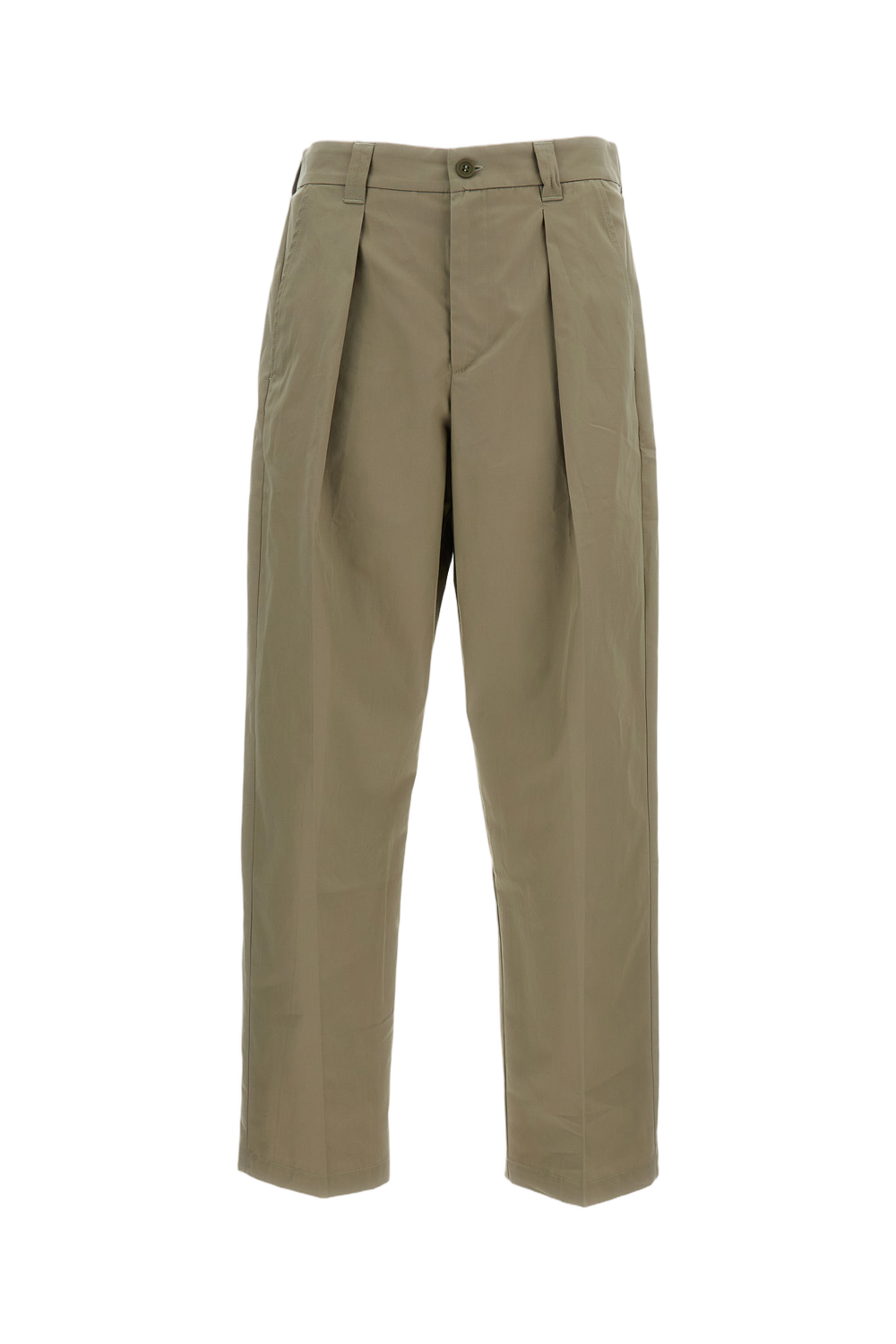 Cropped Relaxed Fit Pants