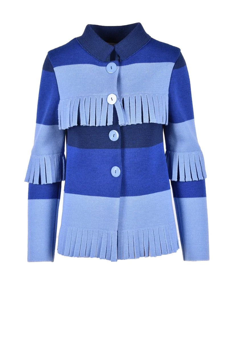 Blue/Light Blue Wool Jacket's