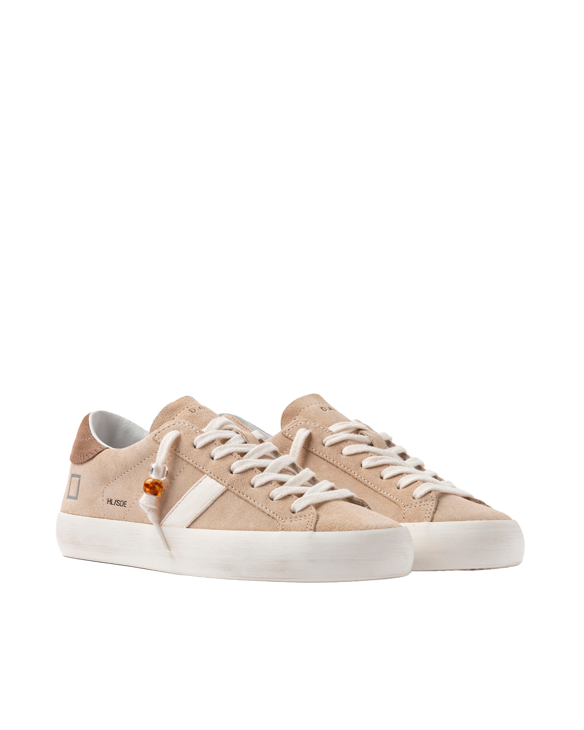 Hill Low Suede Sneakers in Beige