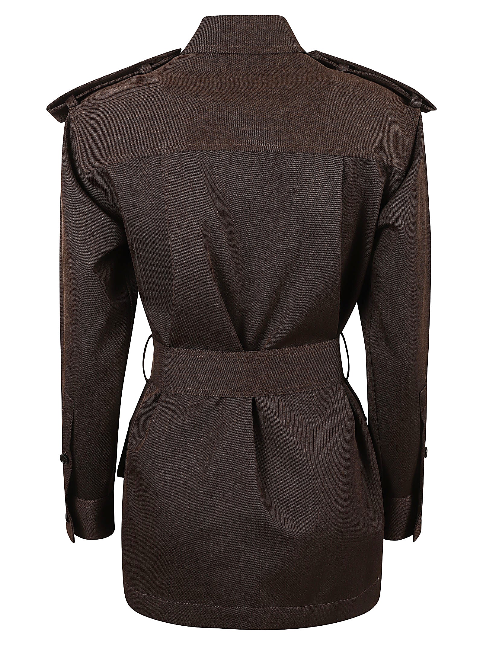 Tailored Brown Wool Coat