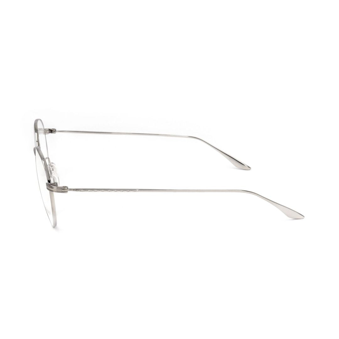 Bp5037 501yc Minimalist Round Metal Eyeglasses with Adjustable Nose Pads