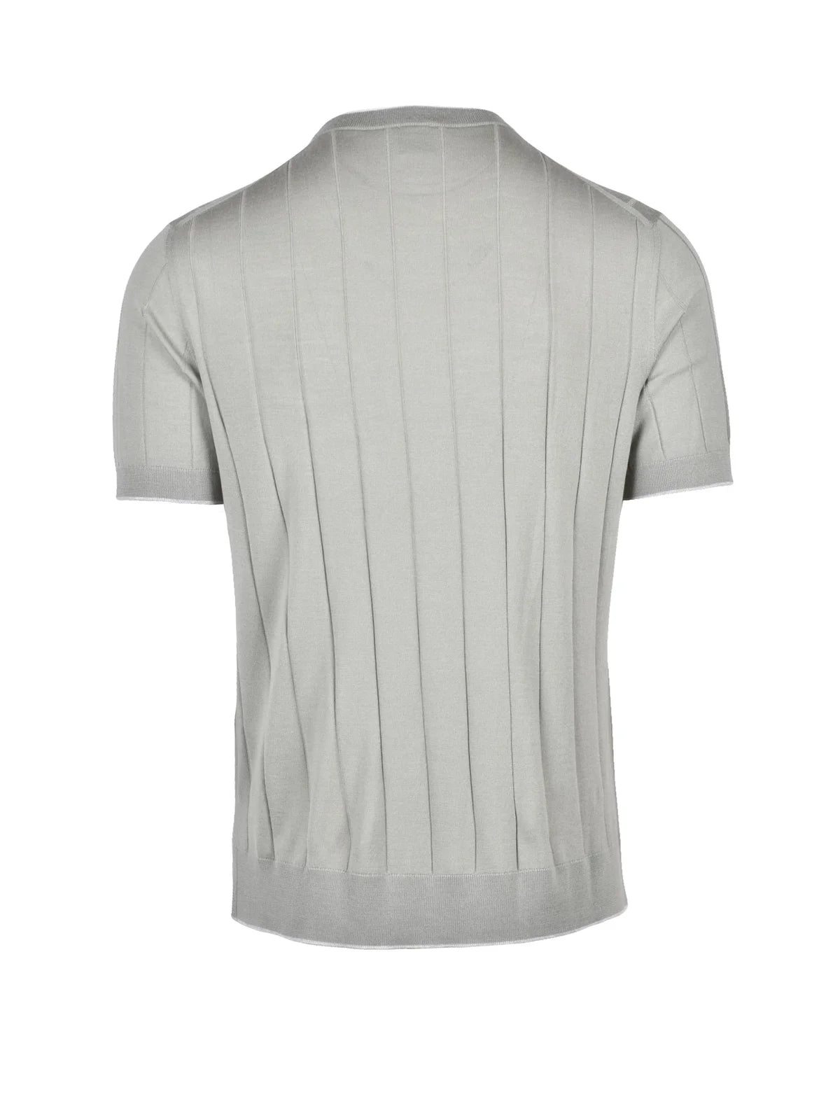 Green Men Wool Crew Neck Knit Top