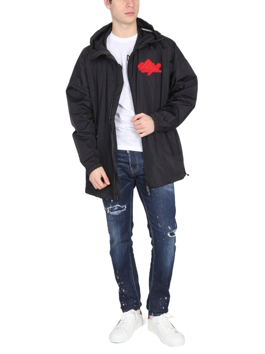 Relaxed Fit Hooded Jacket