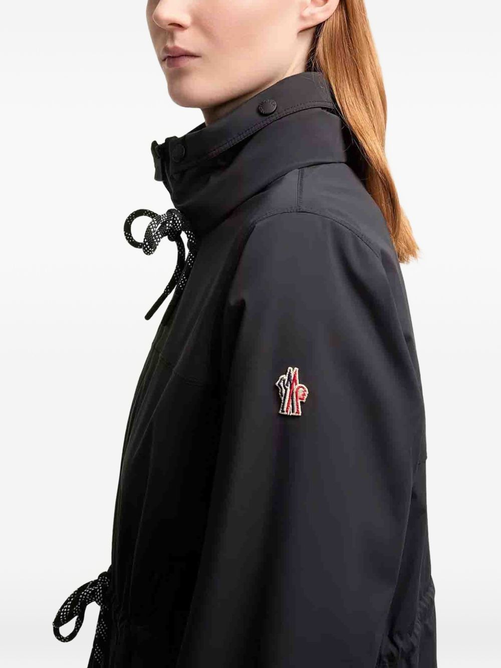 Black Jacket with Adjustable Features