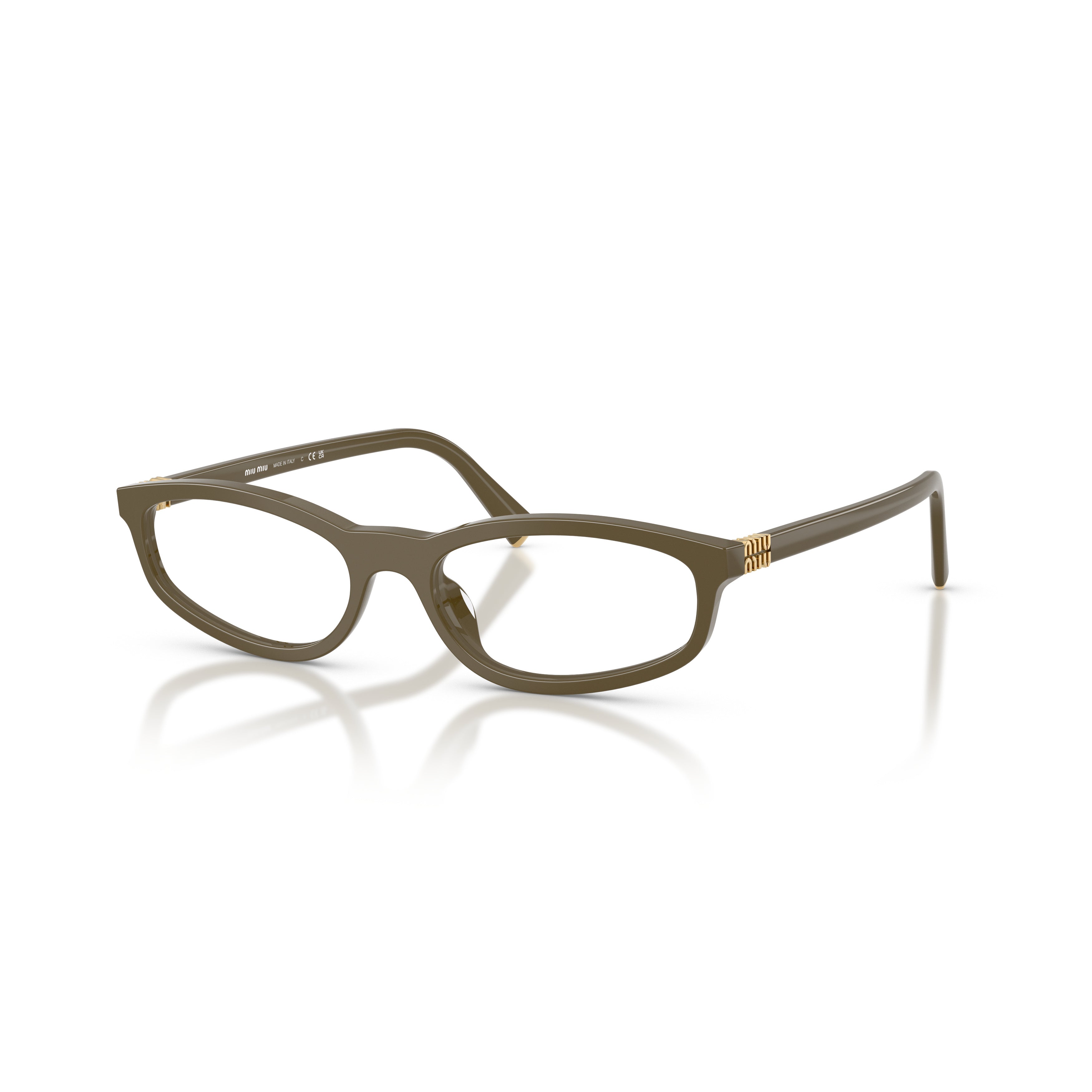 0mu 01zv Rectangular Acetate Eyeglasses