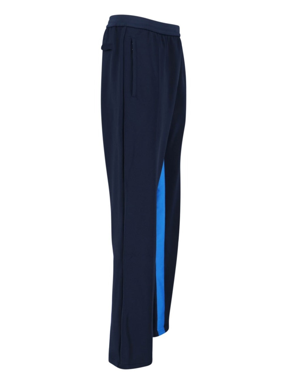 Navy Blue Activewear Pants With Elasticized Waistband