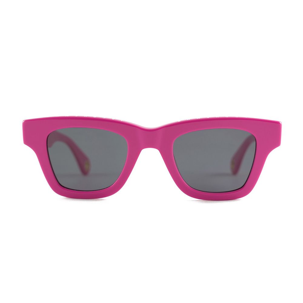 Nocio Pink Glasses Square Fuchsia Acetate Sunglasses