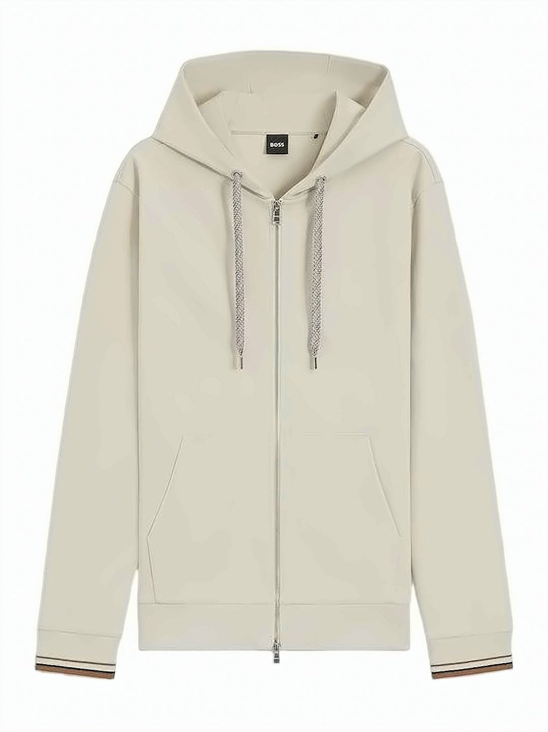 Hugo Boss Cotton-Blend Zip-Up Hoodie