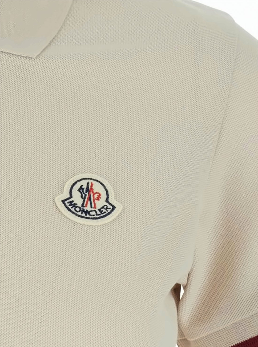 Cotton Piqué Polo Shirt with Logo Patch