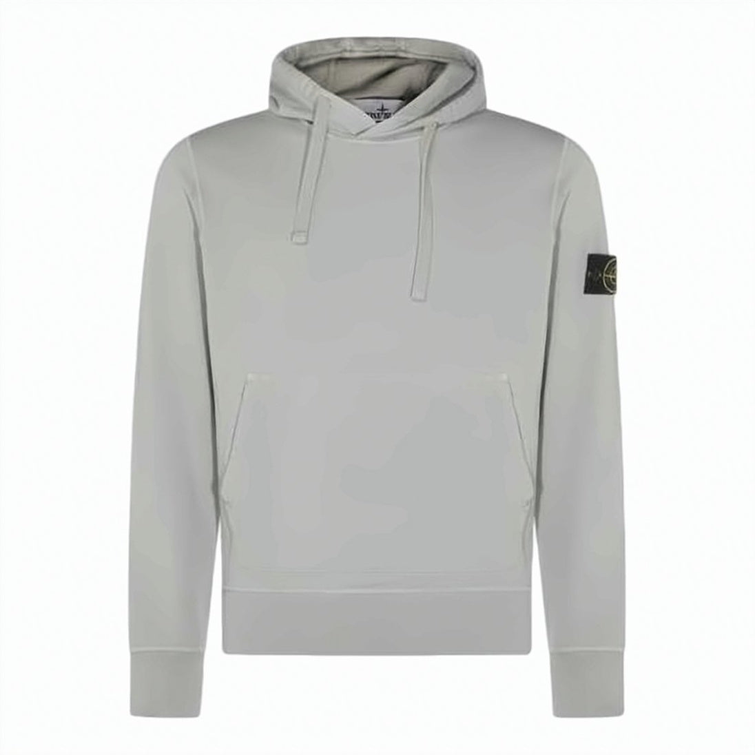 Minimalist Cotton Hoodie with Distinctive Logo Patch