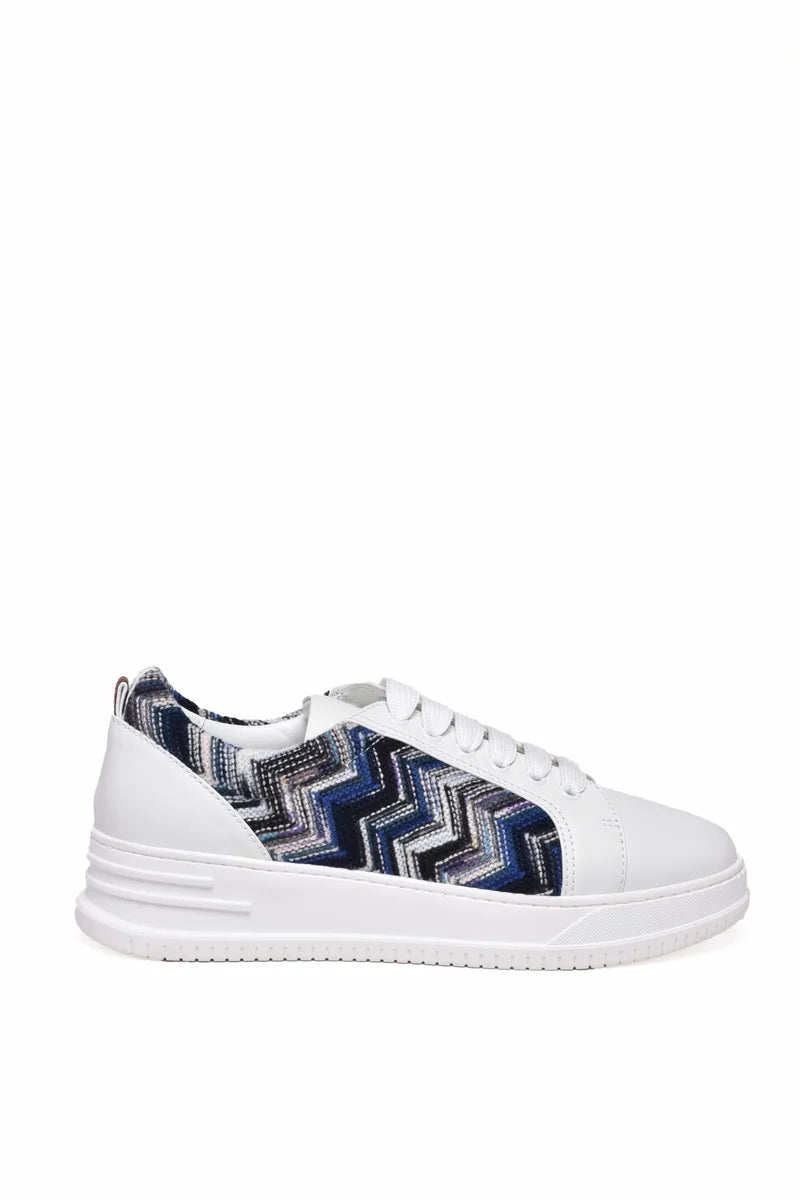 Alex Sneakers Fabric/Suede - White