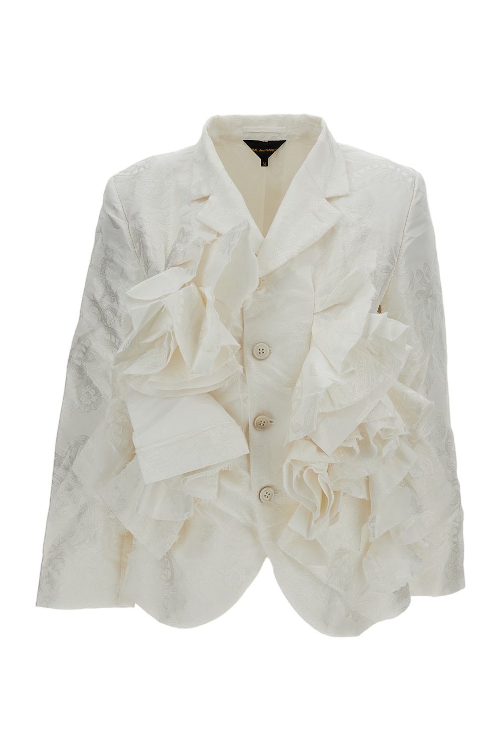 Ruffles Structured Blazer