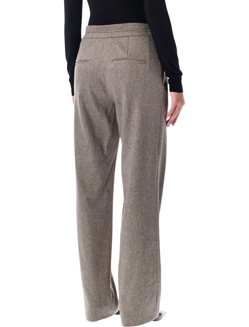 De Saison Harlem Wool-Blend Flannel Trousers