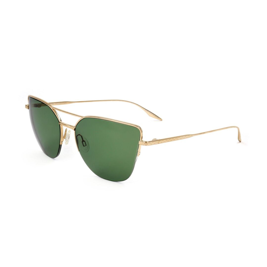 Bp0090 580sz Gold Metal Sunglasses with Double Bridge