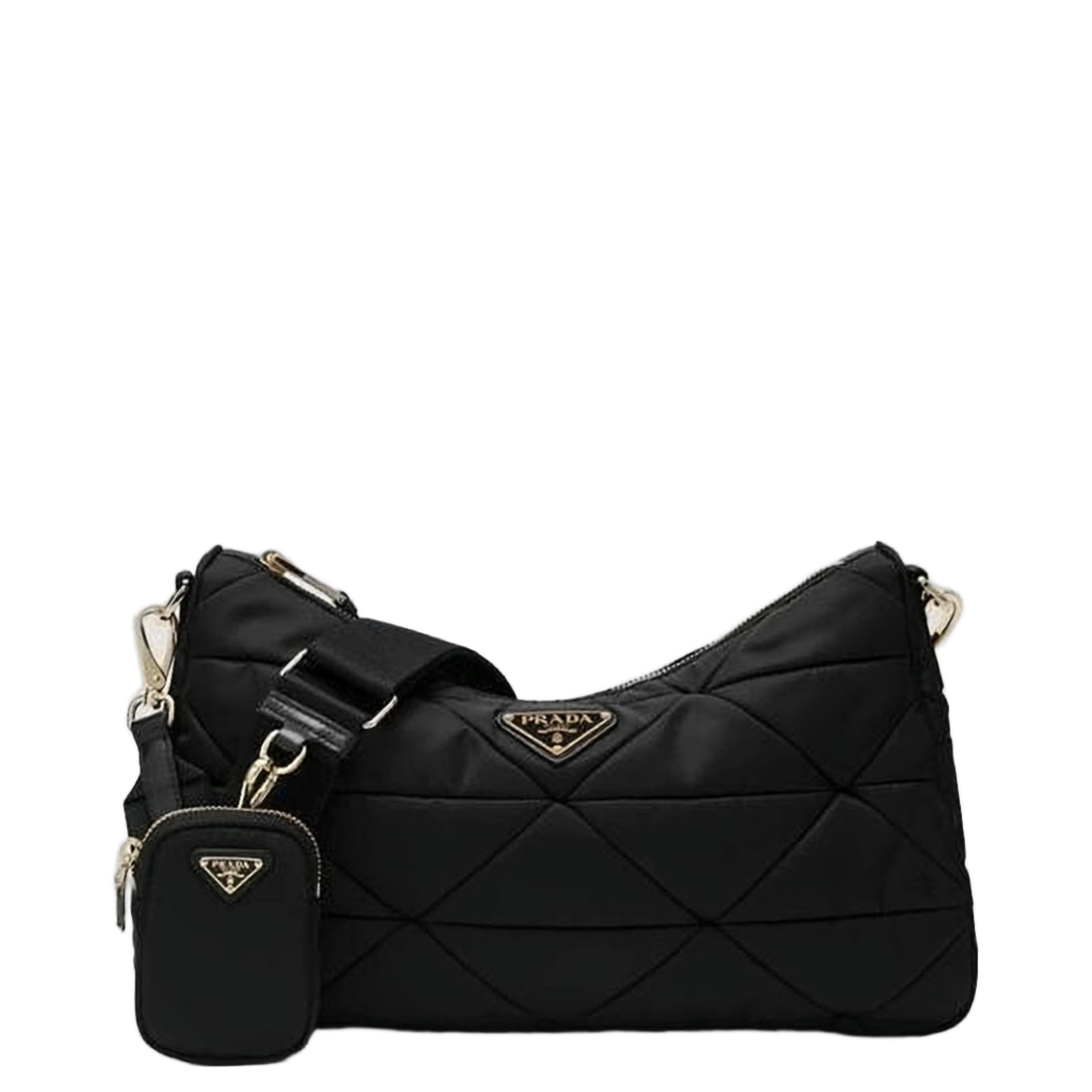 Quilted Padded Shoulder Bag