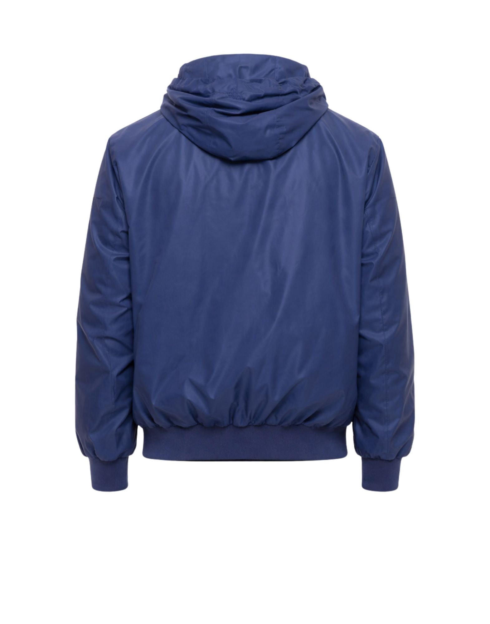Mid-Season Hooded Jacket With Zip Closure And Regular Fit