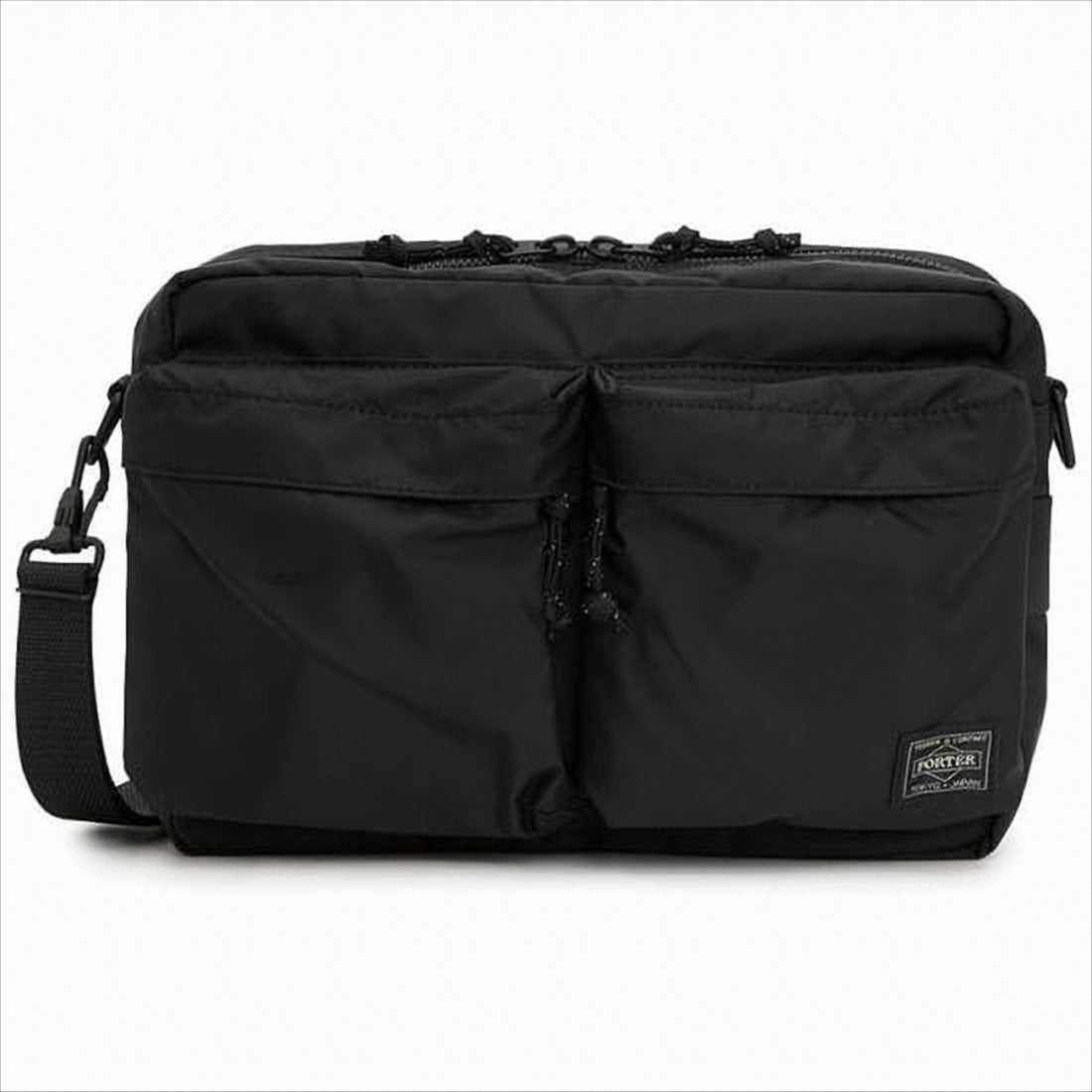 Nylon Shoulder Bag with Minimalist Design