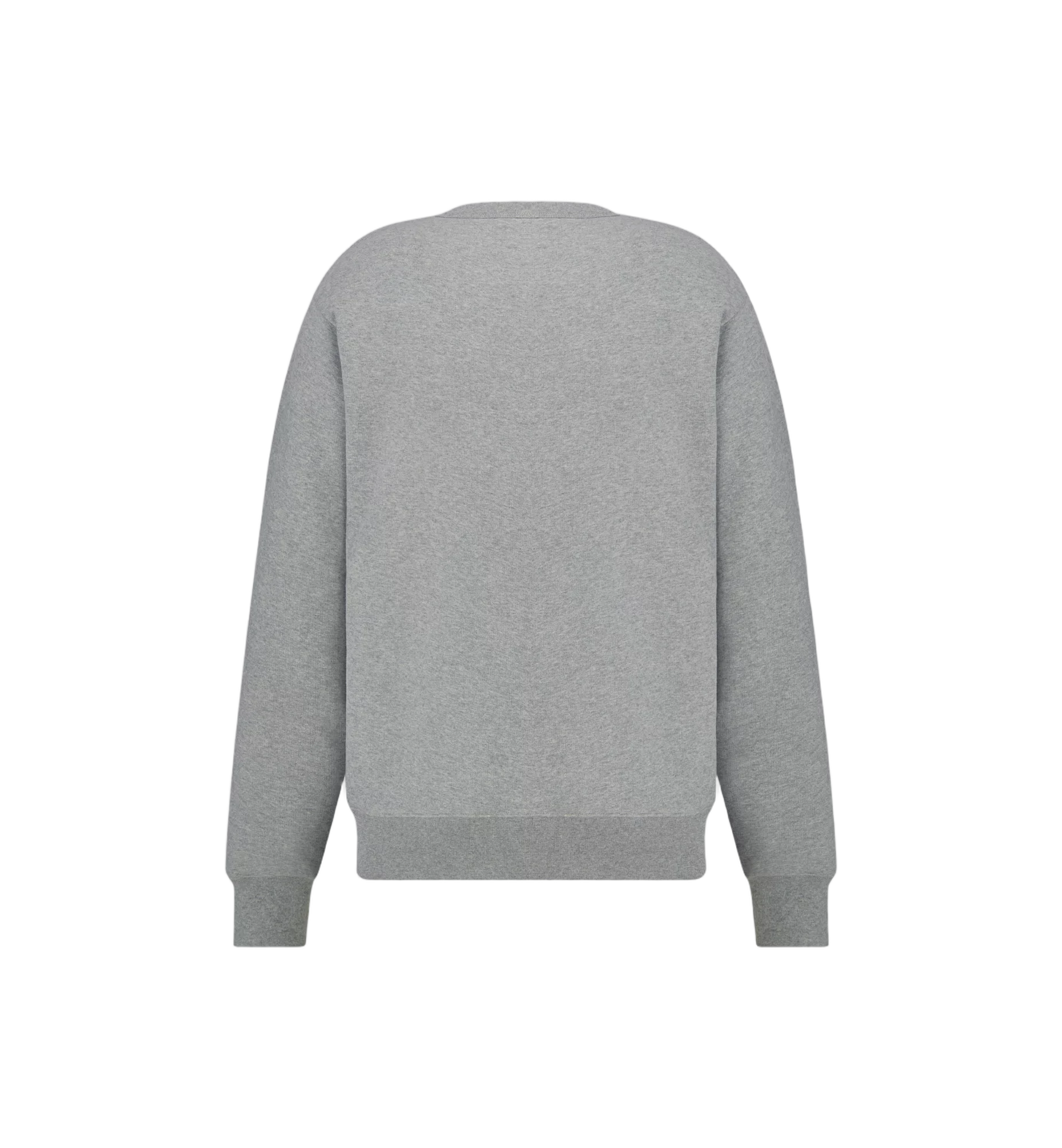 Brushed Cotton Sweatshirt with Dior Montaigne Print