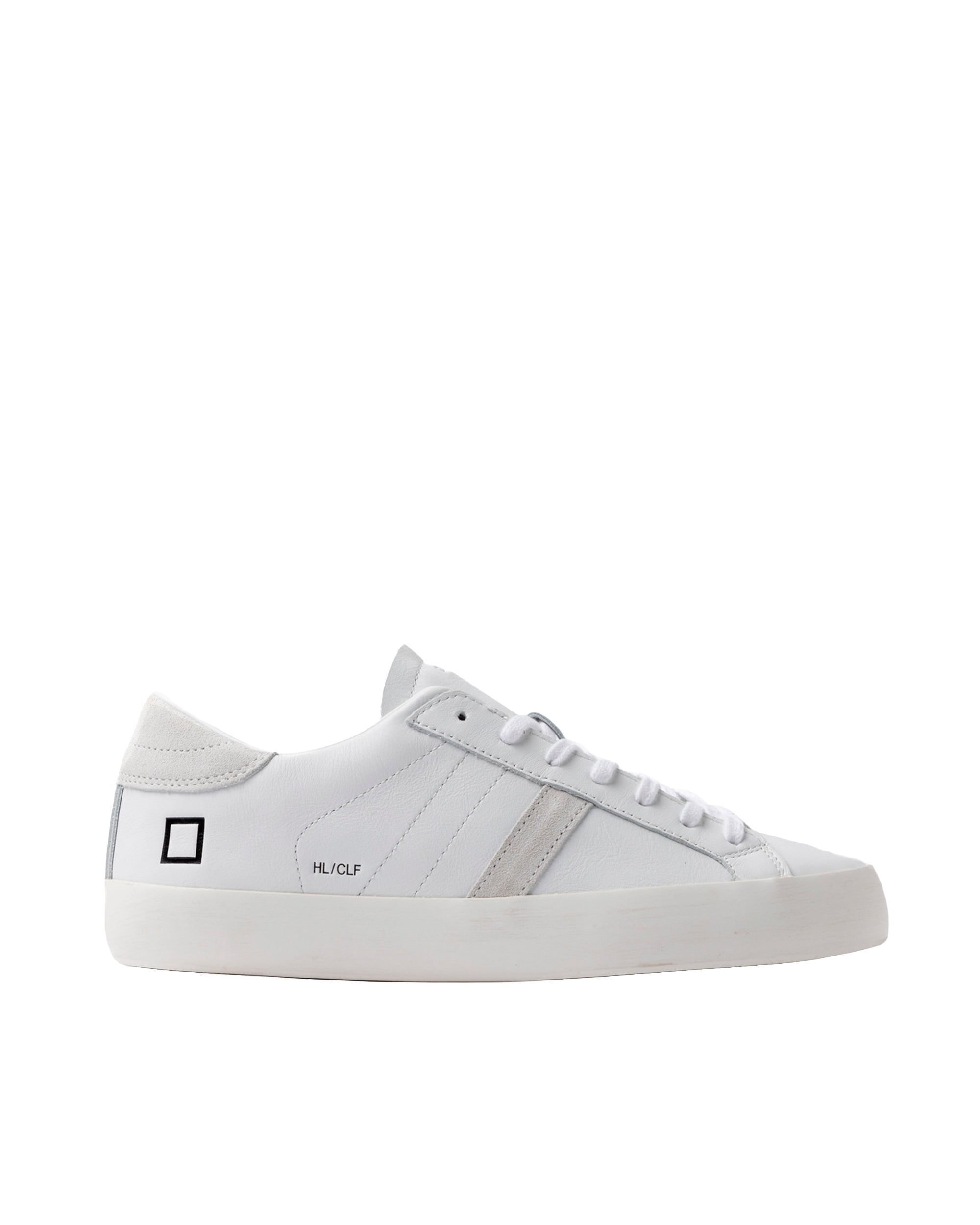 Hill Low Calf White Sneakers