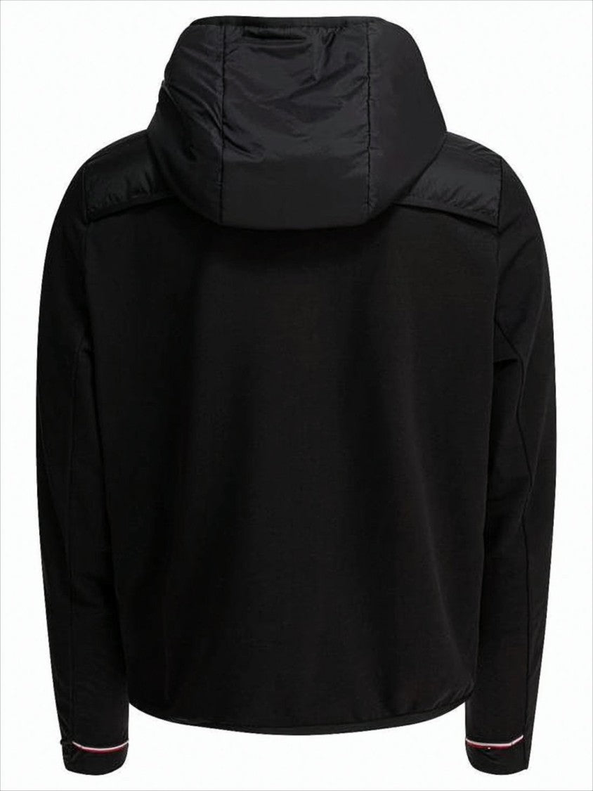 Quilted Paddedjacket With Hood And Zippered Closure