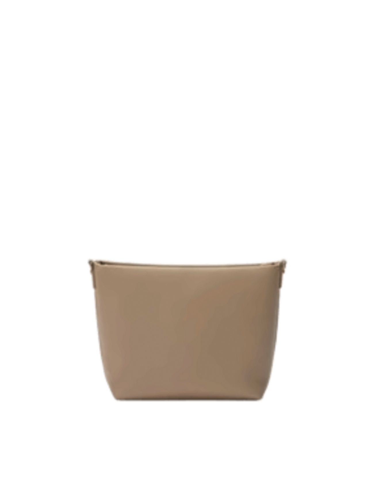 Structured Brown Textured Leather Shoulder Bag