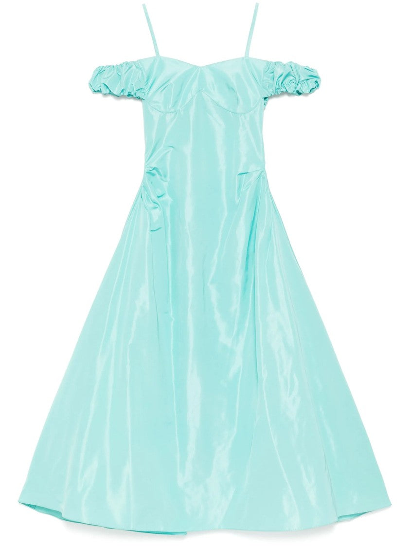 Midi Taffeta Dress