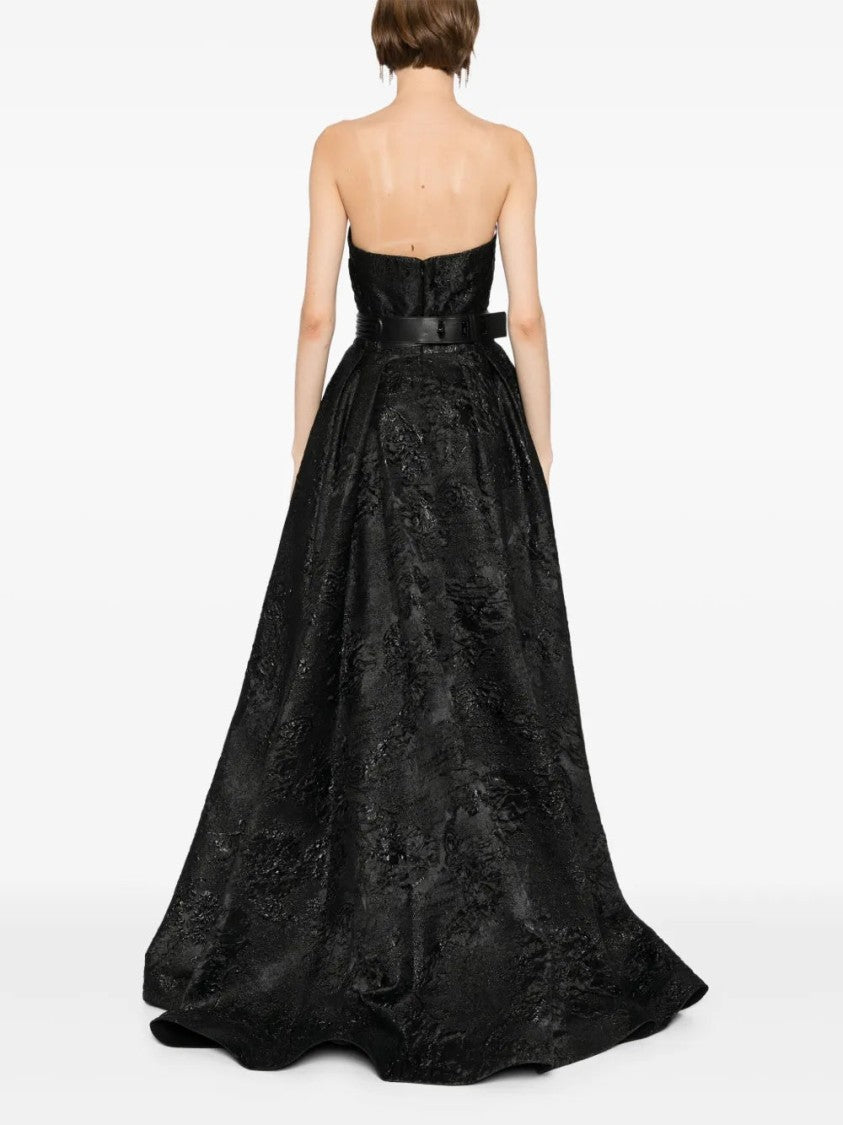 Brocade Long Dress